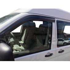 Ветровики на окна (2 шт., Sunplex Sport) для Volkswagen T5 Transporter 2003-2010 гг