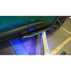 Боковые пороги Original V2 (2 шт., алюминий) для Toyota C-HR 2016-2023 гг