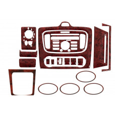 Накладки на панель AC (Maxi-Set, Дерево) для Ford Focus II 2008-2011 гг