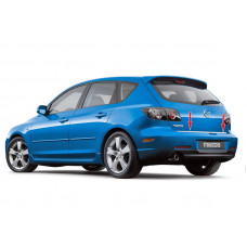 Накладка на багажник HB нержавейка для Mazda 3 2003-2009 гг