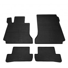 Резиновые коврики (4 шт, Stingray Premium) для Mercedes C-class W204 2007-2015 гг