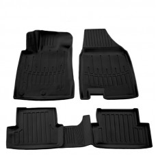 Коврики резиновые Stingray 3D (4 шт, полиуретан) для Nissan Qashqai 2010-2014 гг