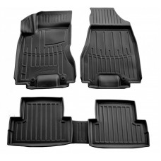 Килимки Stingray 3D (5 шт, поліуретан) для Nissan X-trail T31 2007-2014 рр