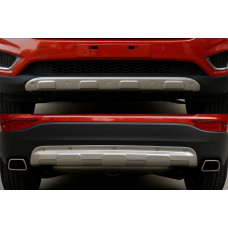 Передние и Задние Накладки на Бампер для Chery Tiggo 5 2013- гг