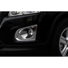 Накладки протитуманки (2 шт, ABS) для Chevrolet Trax 2012-2023 рр