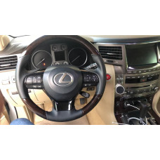 Руль в сборе (под дерево) для Lexus LX570/450d 2008-2022 гг