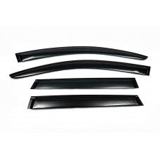 Ветровики на окна (4 шт, HIC) для Volkswagen Touareg 2010-2018 гг