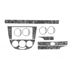 Накладки на панель приборов HB/SW (Meric) Алюминий для Chevrolet Lacetti 2003-2024 гг