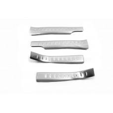 Накладки на пороги Libao (4 шт, нерж) для Opel Mokka 2012-2021 гг