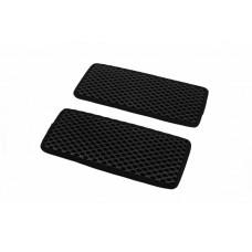 Поліуретанові килимки на пороги (2 шт, EVA, чорні) для Fiat Ducato 2006-2025 рр