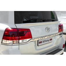 Спойлер WALD (нижній, 2015-2025) Білий колір для Toyota Land Cruiser 200 рр