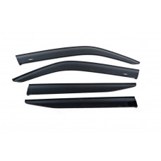 Ветровики на окна (4 шт, HIC) для Toyota Land Cruiser 300 2021- гг