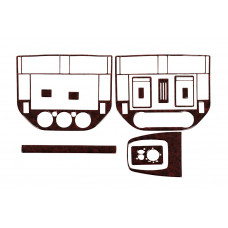 Накладки на Панель Приборов Дерево для Ford C-Max 2004-2010 гг