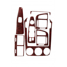 Накладки на панель приборов 2004-2006 (HB) Дерево для Kia Cerato 1