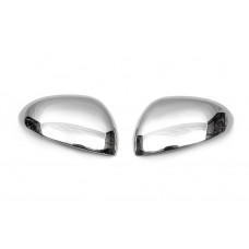 Накладки на зеркала (2 шт, нержавейка) для Mercedes C-class W206 2022- гг