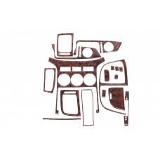 Накладки на панель приборов (малый комплект) Дерево для Hyundai H300, H1, Starex 2008-2020 гг