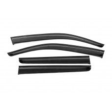 Вітровики (4 шт., Sunplex Sport) для Nissan NP300 1999-2015 рр