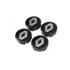 Колпачки диски черные 5888 (60мм на 56мм, 4 шт) для Тюнинг Renault