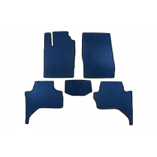 Коврики EVA (Синие) для Mitsubishi Pajero Sport 2015- гг