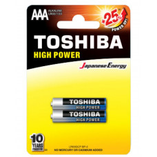 Батарейка TOSHIBA ALKALINE LR03 HP блистер ВР 1х2