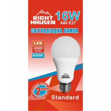 Лампа RIGHT HAUSEN LED Standard A65 16W E27 6500K HN-151042 NEW
