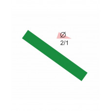 Термоусадочная трубка RIGHT HAUSEN 2,0/1 зеленая