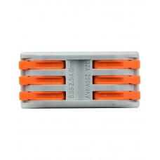 Клемма соединительная универсальная РСТ-2-3 (оранжевая) АСКО