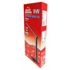 Настольная лампа RIGHT HAUSEN LED GLORY 9W черная HN-245212