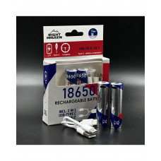 Аккумулятор RIGHT HAUSEN 18650 with Type-C 3,7V 2000mAh HN-308101 NEW