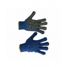 Перчатка "Звезда" плотная синяя