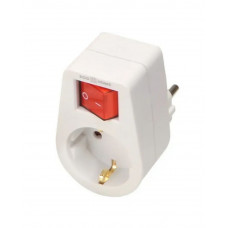 Розетка с/з и выключателем серии Ornat АСКО