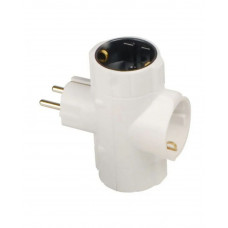 Тройник тип А с/з белый серии Ornat АСКО