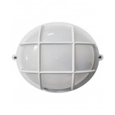 Светильник настенный Ecostrum 60W Е27 круг белый с решеткой SL-1051