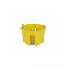 Коробка монтажная в гипсокартон d68 мм наборная с металлическими лапками (Харьков)