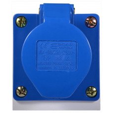 Гнездо стационарное ГС 16А/3 2Р+РЕ (113) АСКО