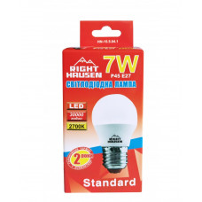 Лампа RIGHT HAUSEN LED Standard ШАР 7W E27 2700K G45 HN-155041