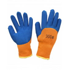 Перчатки пена синяя 300#