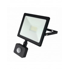 Прожектор RIGHT HAUSEN STANDARD LED 20W 6500K IP65 черный с датчиком движения PR HN-191062