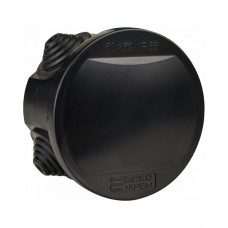 Распределительная коробка серии "UAtmo Jet Black" 50х50 АСКО