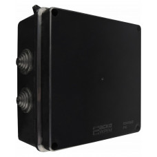 Распределительная коробка серии "UAtmo Jet Black" 150х150х70