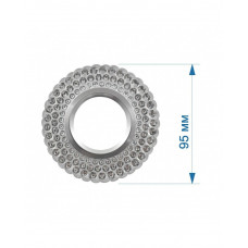 Светильник встраиваемый LED PANEL RIGHT HAUSEN CRYSTAL 3 MR16+3W LED 4000K белый HN-275040