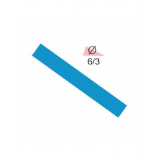 Термоусадочная трубка RIGHT HAUSEN 6,0/3 синяя