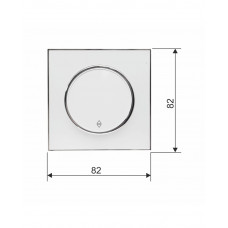 Выключатель RIGHT HAUSEN LAURA 1-й внутренний проходной HN-015031