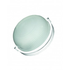 Светильник настенный RIGHT HAUSEN круг Е27 белый без решетки HN-112011