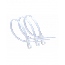 Хомуты кабельные с местом под винт RIGHT HAUSEN 200х3,6 мм белые HN-1810041 NEW