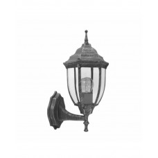 Светильник парковый RIGHT HAUSEN (металл/античное серебро) 6 округлых граней 60W E27 ВВЕРХ