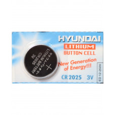 Батарейка HYUNDAI CR2025 blister (5 штук)