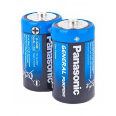 Батарейка PANASONIC R-20 (D) fol2