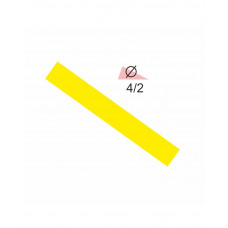 Термоусадочная трубка RIGHT HAUSEN 4,0/2 желтая