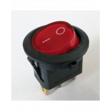 Кнопка RIGHT HAUSEN KCD11-101B круглая красная большая HN-481021 NEW